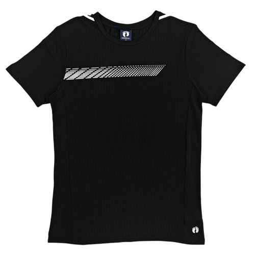 Camiseta deportiva negra para hombre