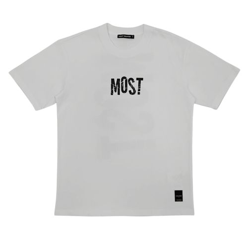 Camiseta oversize blanca para hombre