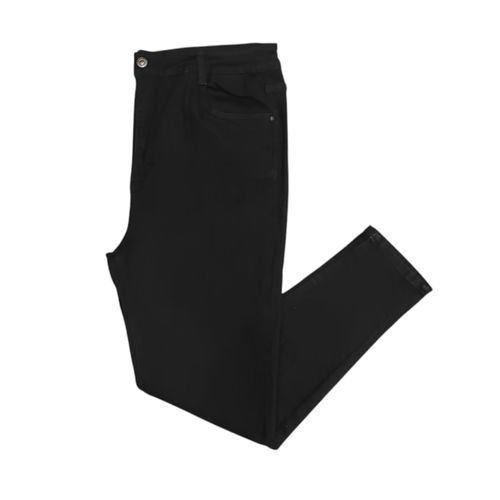 Skinny jeans curvy sólido para mujer