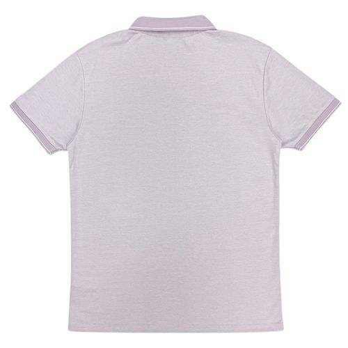 Camisa sólida lila para hombre