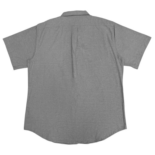 Camisa plus size gris para hombre