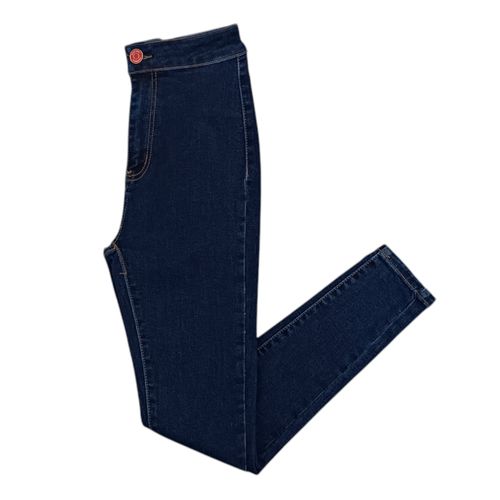 Skinny jeans sólido para mujer
