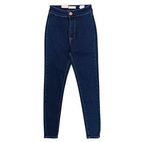 Skinny jeans sólido para mujer