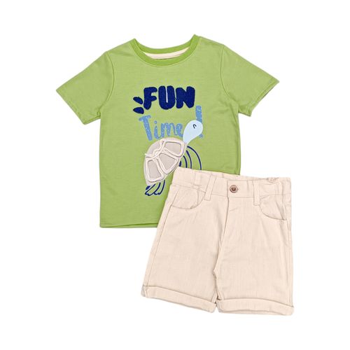 Conjunto verde para niño