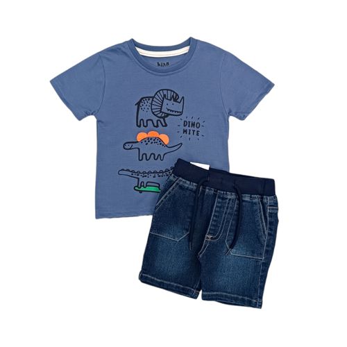 Conjunto celeste para niño