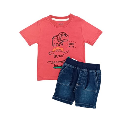 Conjunto rojo para niño