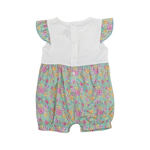 Romper verde para bebé niña