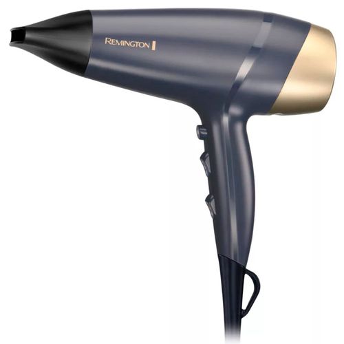 Secador Remington D5805 Sapphire Luxe, 2200W, 3 Temperaturas, 2 Velocidades