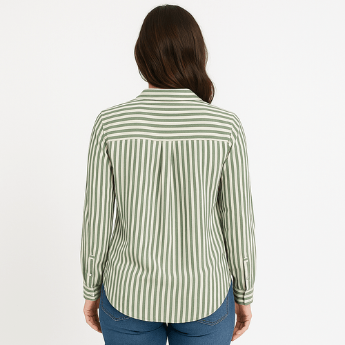 Blusa rayada para mujer