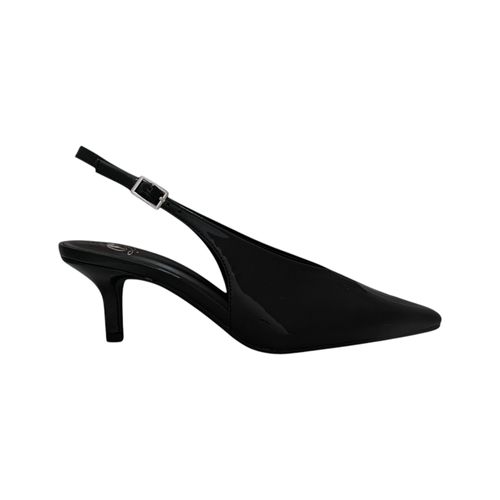 Flats negras slingback para mujer