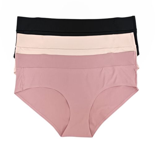 Set de panties sólidos para mujer
