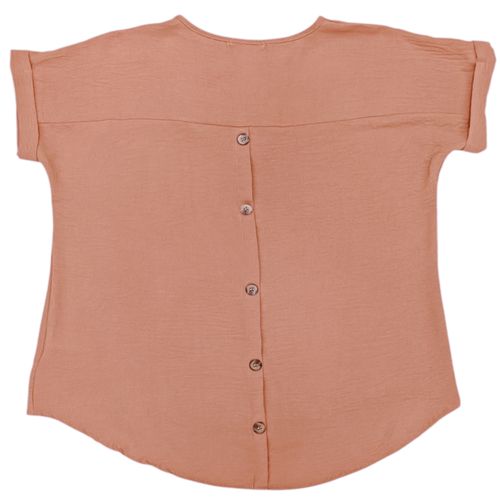 Blusa curvy con textura para mujer