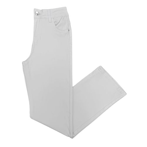 Straight jeans blanco para mujer