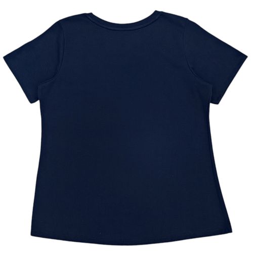 Camiseta estampada navy para mujer