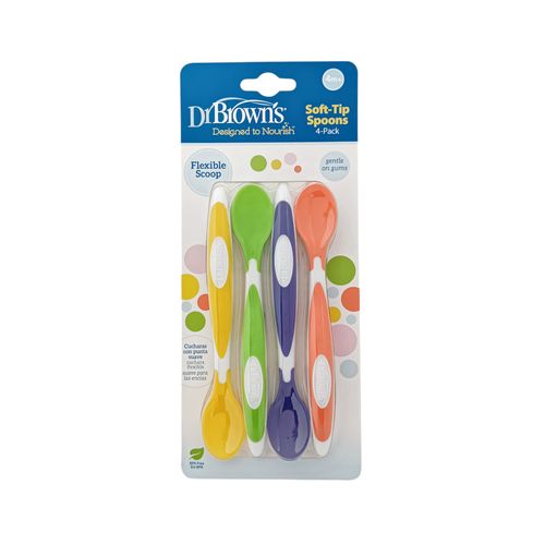 Pack de 4 cucharas de punta blanda Dr. Brown's