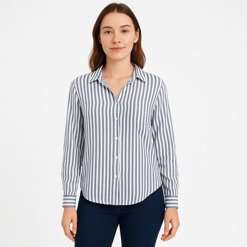 Blusa rayada para mujer