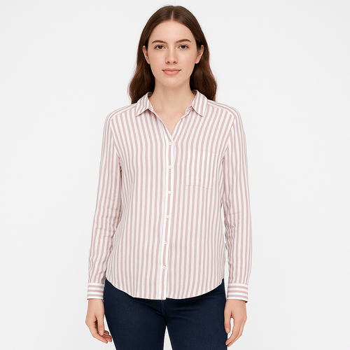 Blusa rayada para mujer