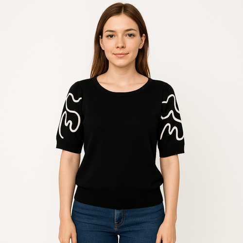 Blusa bordada para mujer
