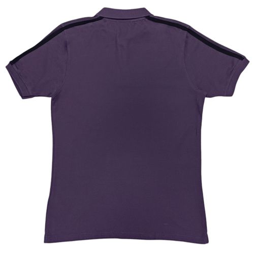 Camisa tipo polo morado para hombre