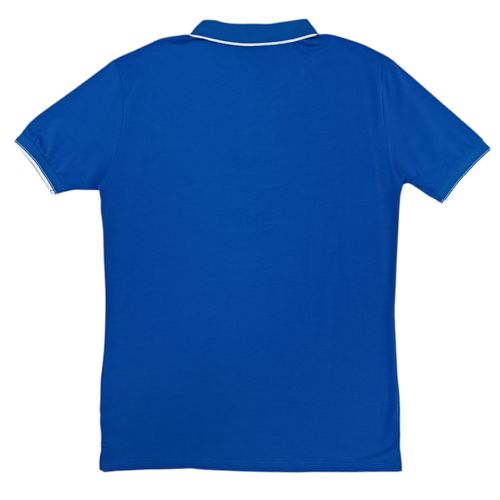 Camisa tipo polo sólida para hombre