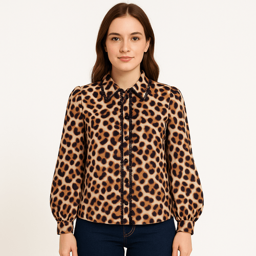 Blusa estampada para mujer