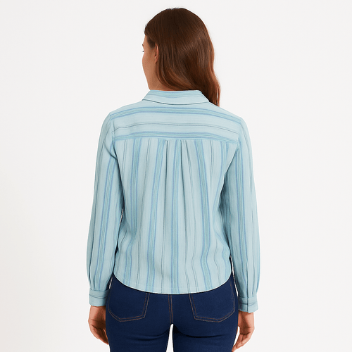Blusa rayada para mujer