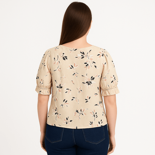Blusa estampada para mujer