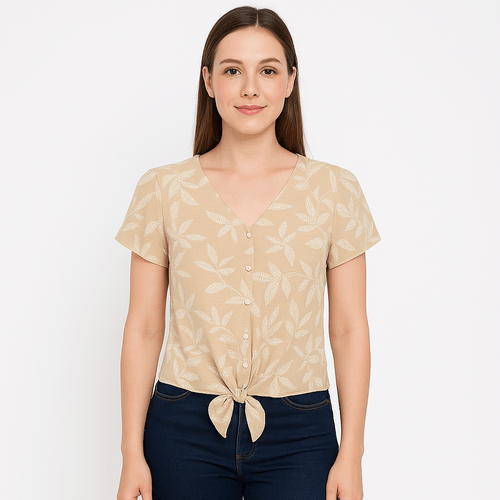 Blusa estampada para mujer