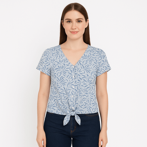 Blusa estampada para mujer