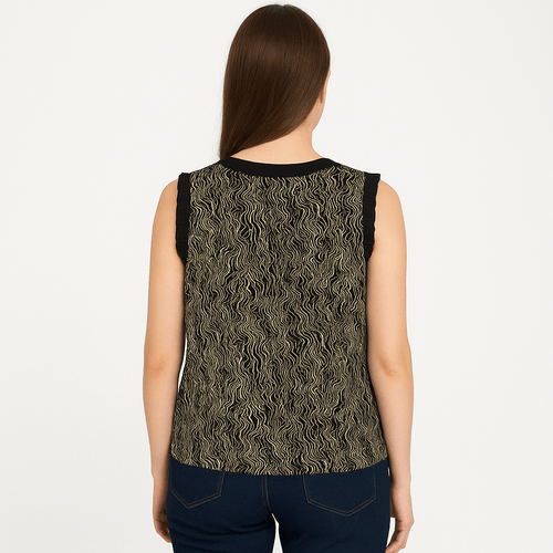Blusa estampada para mujer