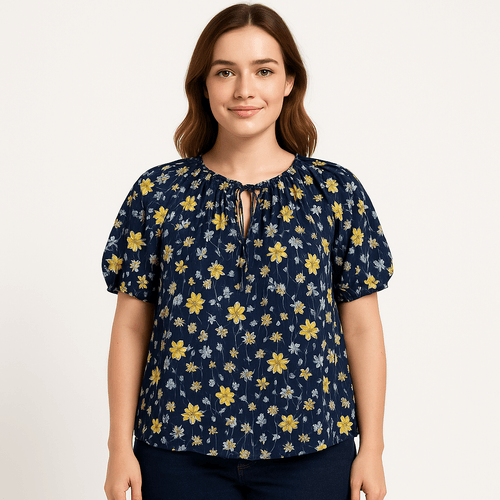 Blusa estampada para mujer