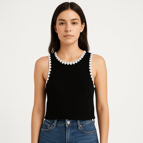 Blusa con textura para mujer