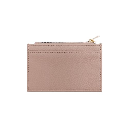 Tarjetero beige para mujer