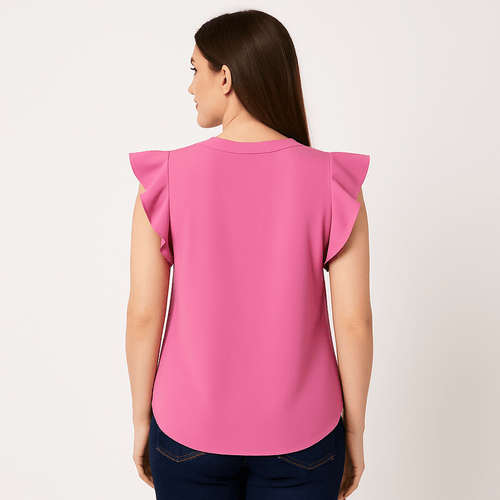 Blusa rosa sólida