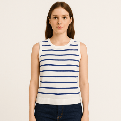 Blusa rayada para mujer