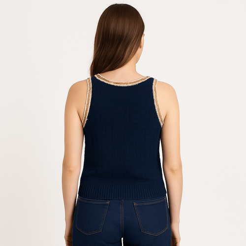 Blusa con textura para mujer
