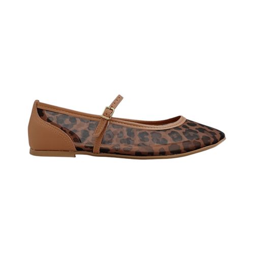Flats animal print para mujer