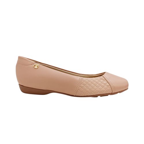 Flats casuales nude para mujer