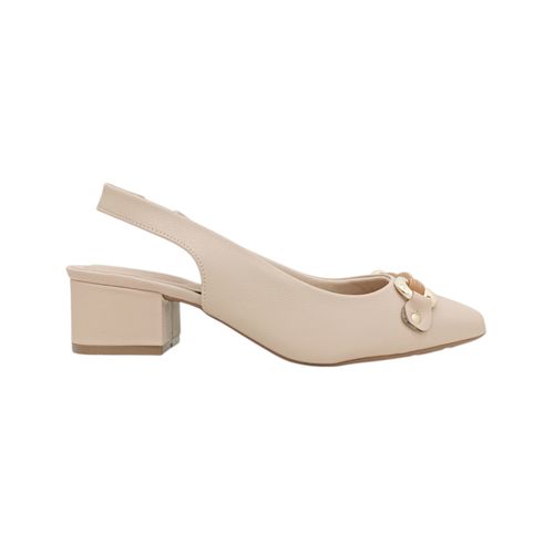 Stilletos beige para mujer