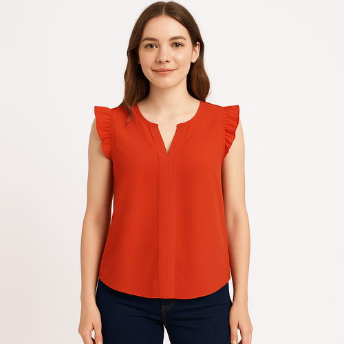 Blusa sólida para mujer