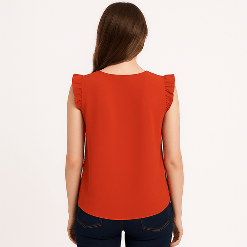 Blusa sólida para mujer