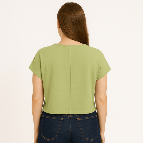 Camiseta verde para mujer