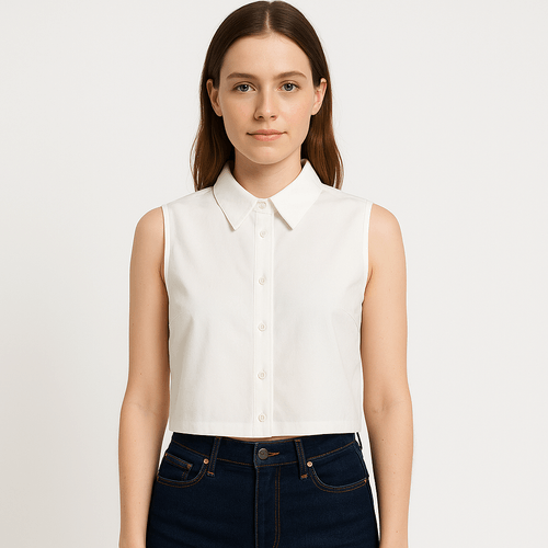Blusa blanco para mujer