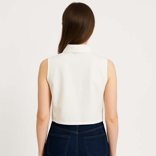 Blusa blanco para mujer
