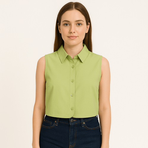 Blusa verde para mujer