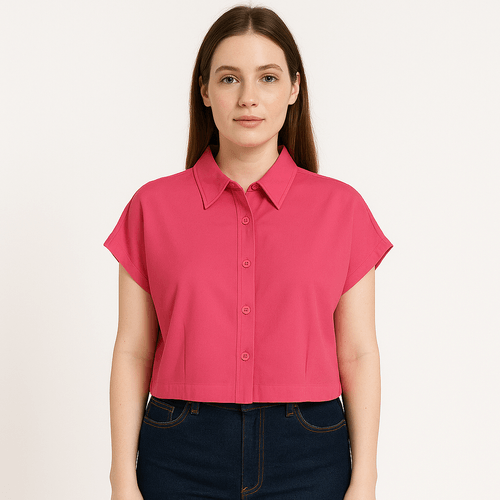 Blusa fucsia para mujer