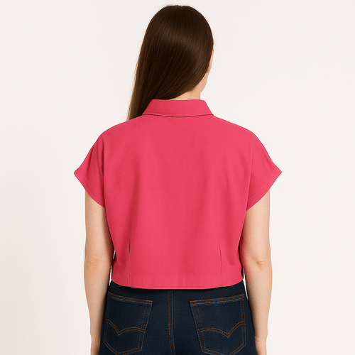 Blusa fucsia para mujer