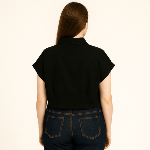 Blusa negro para mujer