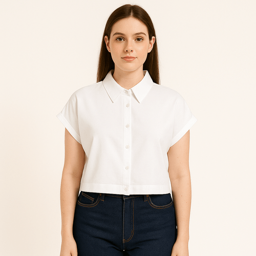 Blusa blanco para mujer