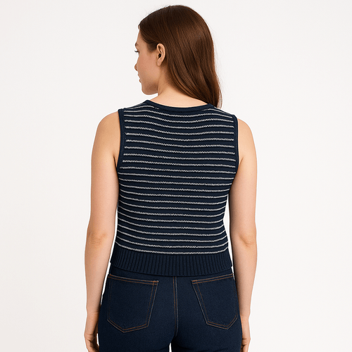 Blusa navy para mujer